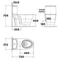 Bồn cầu 1 khối VF-1862 American Standard LOVEN