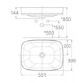 Chậu đặt bàn WP-0628 (WP0628) American Standard Signature