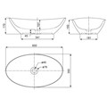 Chậu rửa mặt đặt bàn WP-F608 American Standard (WPF608) Ova Oval