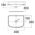 Chậu rửa mặt đặt bàn WP-0638 American Standard