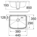 Chậu rửa âm bàn WP-0468 American Standard