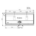 Bình nóng lạnh Ariston Slim3 R 30 Lít