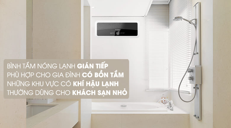 Bình nóng lạnh Ariston Slim2 LUX ECO 20 hiệu quả làm nóng nhanh