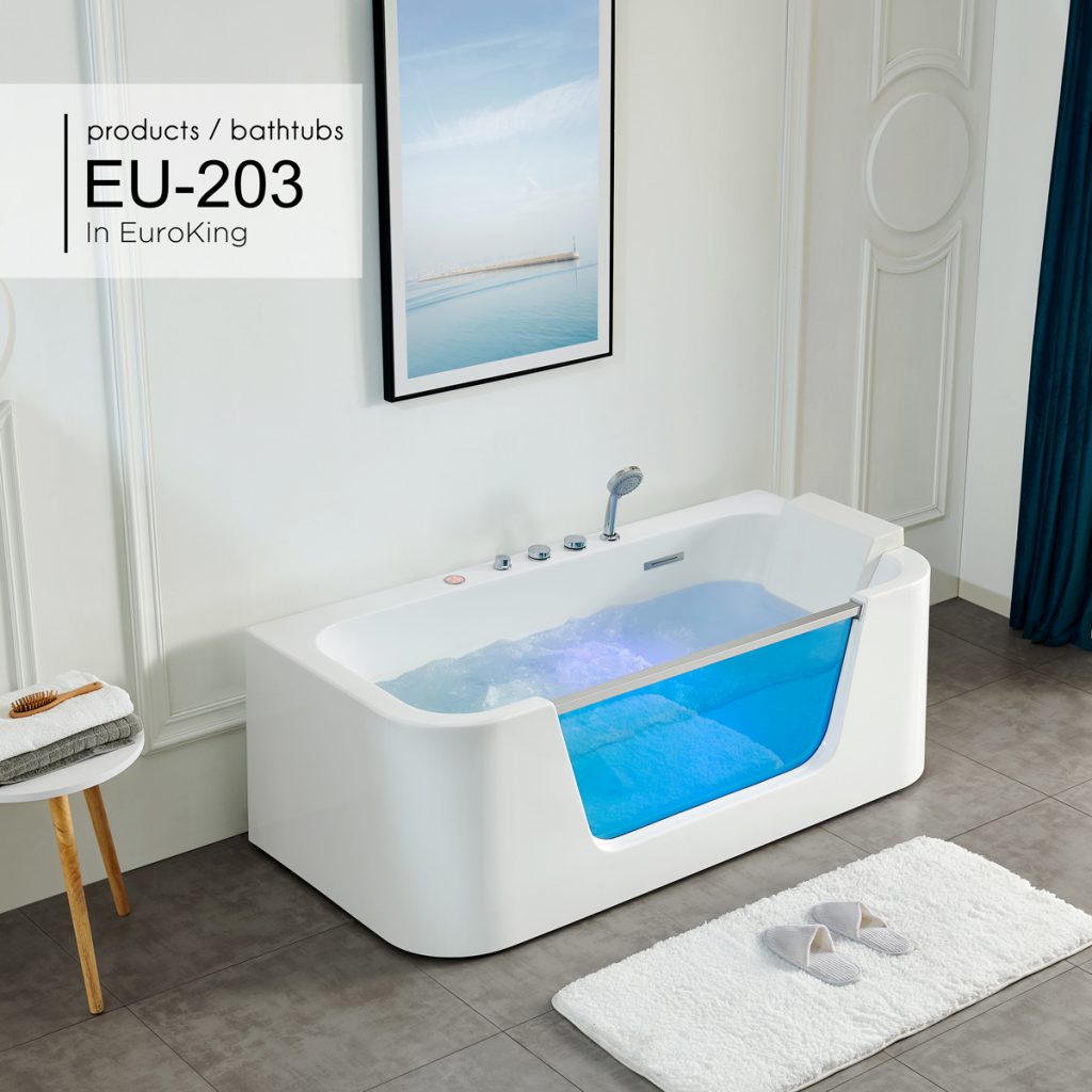 Bồn tắm massage Euroking EU-203 kiểu dáng hiện đại